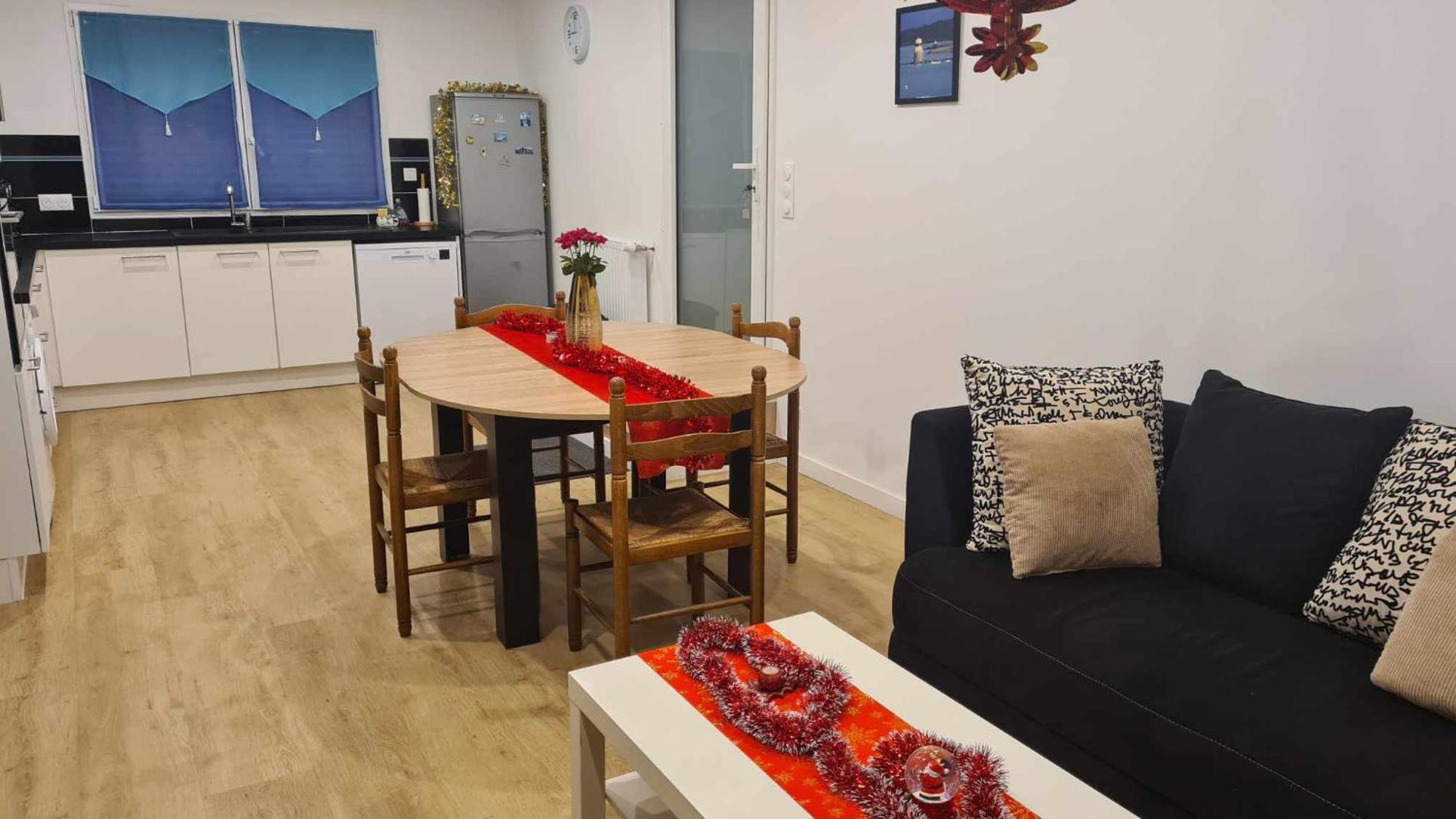 Location Saisonniere Pres De La Mer Avec Rooftop Riantec المظهر الخارجي الصورة